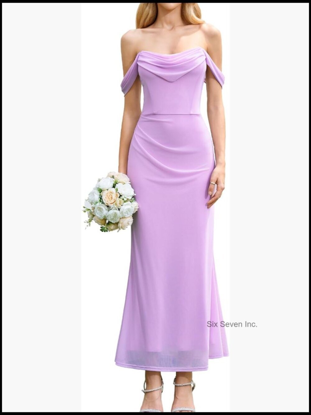 Off Shoulder Corset Formal Maxi Dress Ruched Bodycon Long Cocktail Dress